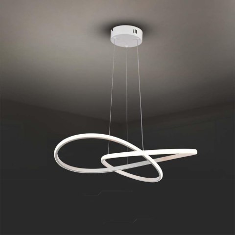 Oprawa Zwieszana V-TAC 20W LED Biała VT-7799 3000K 2540lm