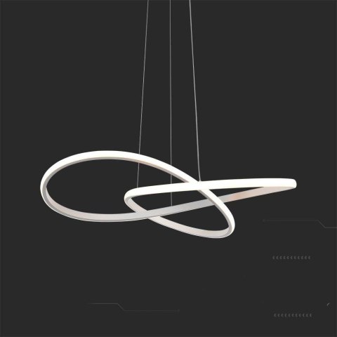 Oprawa Zwieszana V-TAC 20W LED Biała VT-7799 3000K 2540lm