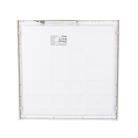 Panel LED V-TAC 36W 600x600 LED Backlight 33mm 120Lm/W 3w1 Natynkowy/Podtynkowy VT-61037 4000K 4320lm