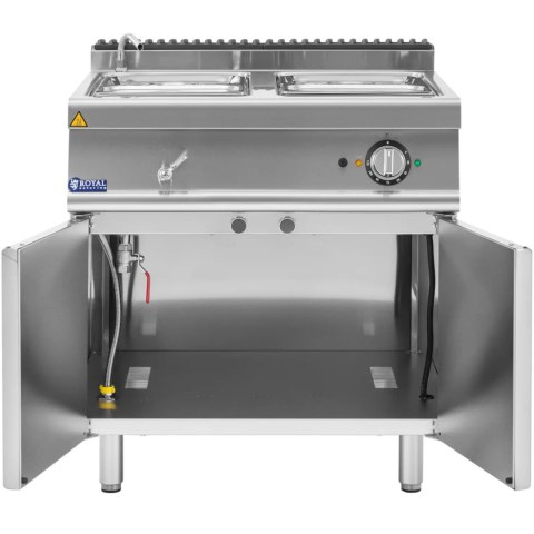 Bemar elektryczny z szafką kranem 2x GN 1/2 2x GN 1/3 6000 W