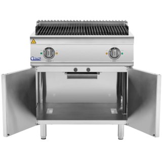 Grill lawowy elektryczny z kamieniami 50-300C 8.1 kW 400 V