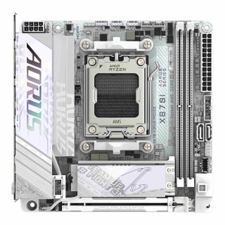 Płyta Gigabyte X870I AORUS PRO ICE (rev. 1.0) /AMD X870/DDR5/SATA3/M.2/USB4/PCIe5.0/WiFi/BT/AM5/Mini-ITX