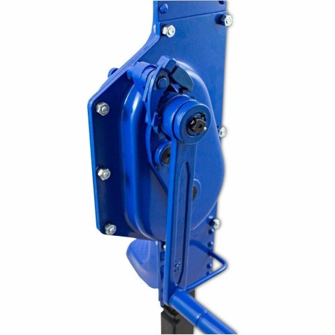 Podnośnik korbowy niebieski warsztatowy Bituxx udźwig 10 ton