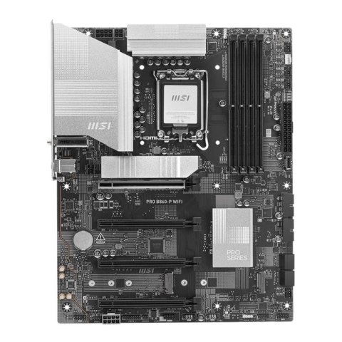 Płyta MSI PRO B860-P WIFI  B860 DDR5 SATA3 M.2 TB4 WiFi BT PCIe5.0 s.1851 ATX