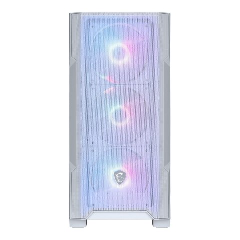 Obudowa MSI MAG FORGE M100R WHITE mATX z oknem  bez zasilacza