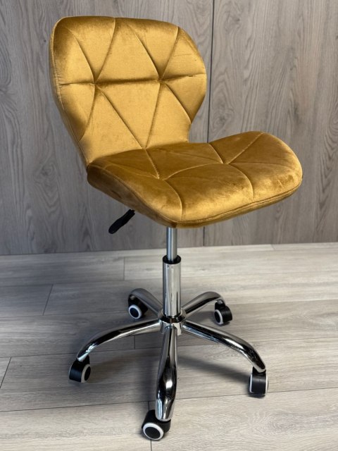 Krzesło obrotowe VASTO OFFICE VELVET HONEY