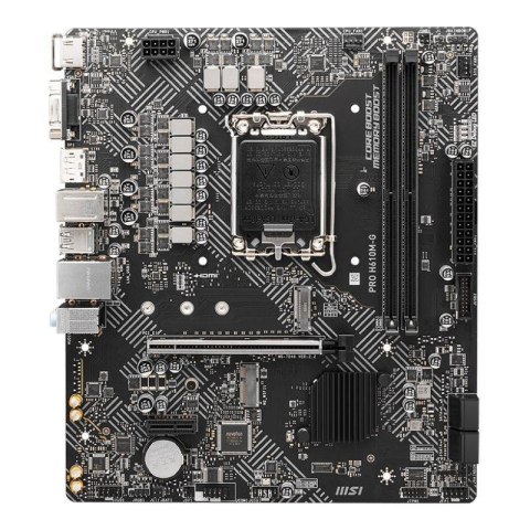 Płyta MSI PRO H610M-G  H610 DDR5 SATA3 M.2 USB3.0 PCIe4.0 s.1700 mATX