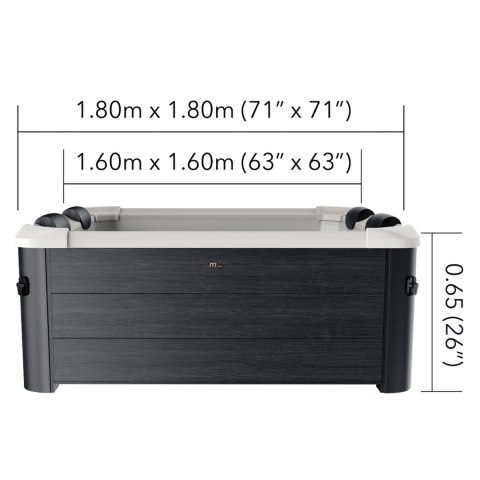 Panelowe SPA Oslo 6 osobowe mSpa