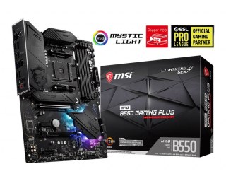 Płyta główna MPG B550 GAMING PLUS AM4 4DDR4 HDMI DP ATX