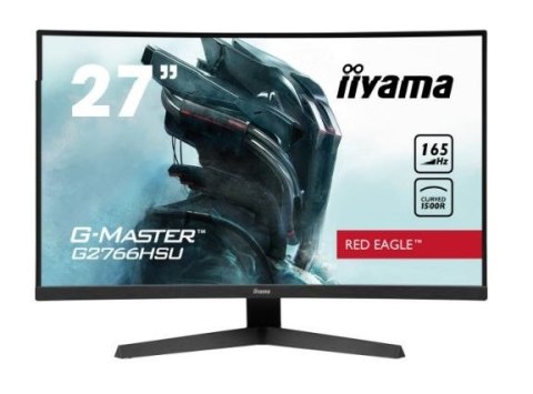 Monitor 27 cali G2766HSU-B1 VA 165HZ 1500R 1MS DP HDMIx2 USB FreeSync
