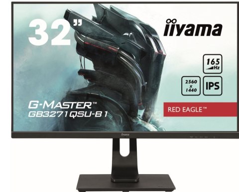Monitor 31.5 cala GB3271QSU-B1 QHD 1ms IPS 165Hz HDMI DP 400cd FreeSync