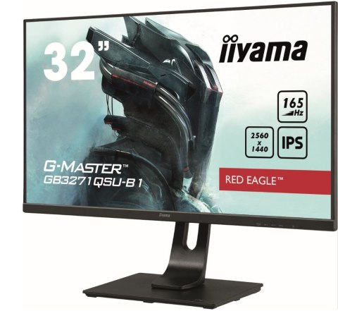 Monitor 31.5 cala GB3271QSU-B1 QHD 1ms IPS 165Hz HDMI DP 400cd FreeSync