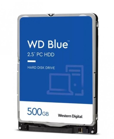 Dysk HDD Blue 500GB 2,5 cala 16MB SATAIII/5400rpm