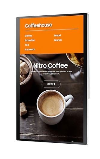 Monitor profesjonalny KIOSK KM24A/Tizen 24 cale Matowy, Dotykowa 16h/7 250(cd/m2) 1920x1080(FHD) S6 Player 3 lata d2d (LH24KMATB