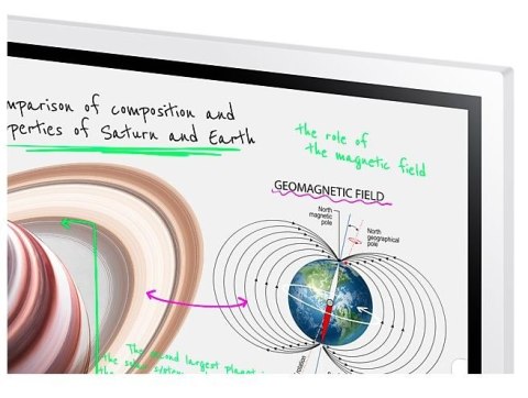Monitor profesjonalny WM55B FLIP PRO 55 cali Dotykowy 16h/7 350(cd/m2) 3840x2160 (UHD) Flip App USB-C Wi-Fi/BT 3 lata On-Site (