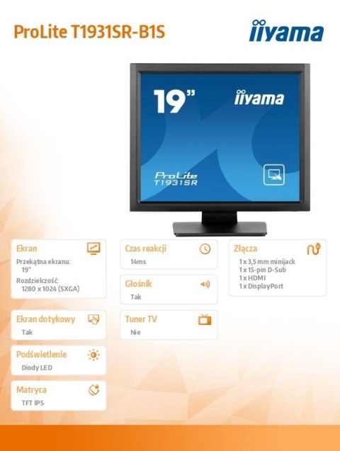 Monitor 19 cali T1931SR-B1S