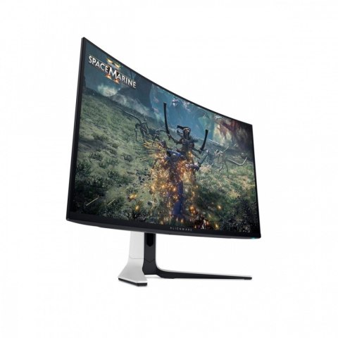 Monitor AW3225QF 31 6 cala Curved NVIDIA G-Sync Compatible 240Hz OLED 4K (3840x2160) 16:9 2xHDMI 5xUSB 3 2 3Y AES&PPE