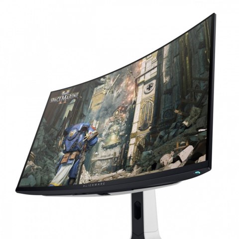 Monitor AW3225QF 31 6 cala Curved NVIDIA G-Sync Compatible 240Hz OLED 4K (3840x2160) 16:9 2xHDMI 5xUSB 3 2 3Y AES&PPE