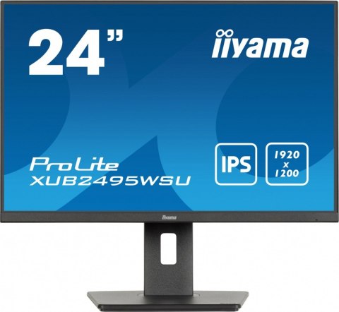 Monitor 24 cale XUB2495WSU-B7 IPS 16:10 300cd 4ms HDMI DP 3xUSB(3.2)  1xUSB-c 2x2W FlickerFree HAS(150mm)