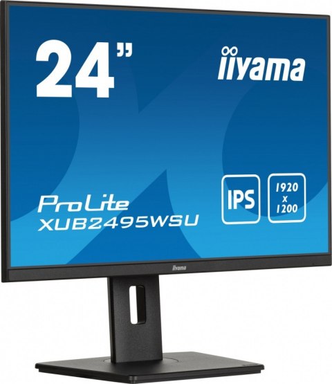 Monitor 24 cale XUB2495WSU-B7 IPS 16:10 300cd 4ms HDMI DP 3xUSB(3.2)  1xUSB-c 2x2W FlickerFree HAS(150mm)