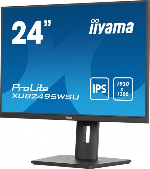 Monitor 24 cale XUB2495WSU-B7 IPS 16:10 300cd 4ms HDMI DP 3xUSB(3.2)  1xUSB-c 2x2W FlickerFree HAS(150mm)