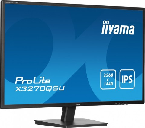 Monitor 32 cale X3270QSU-B1 IPS WQHD HDMI DP 100Hz 250cd 3ms 2x2W  3xUSB(3.2) FlickerFree VESA