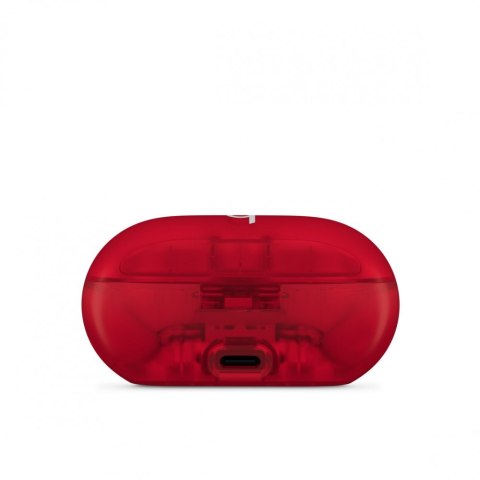 Słuchawki Beats Solo Buds przezroczysta czerwień