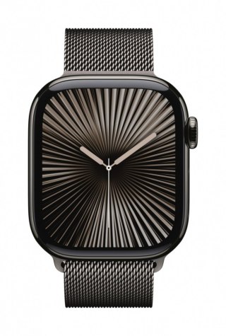 Watch Series 10 GPS + Cellular  koperta 46 mm z tytanu w kolorze łupkowym z bransoletą mediolańską w kolorze łupkowym - rozmiar 