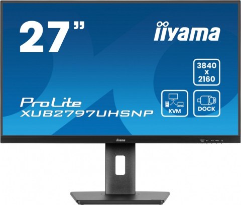 Monitor 27 cali XUB2797UHSNP-B1  4K  IPS  DP  HDMI  USB-C  Pivot  HAS  5y 