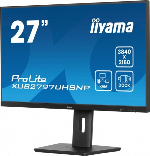 Monitor 27 cali XUB2797UHSNP-B1  4K  IPS  DP  HDMI  USB-C  Pivot  HAS  5y 