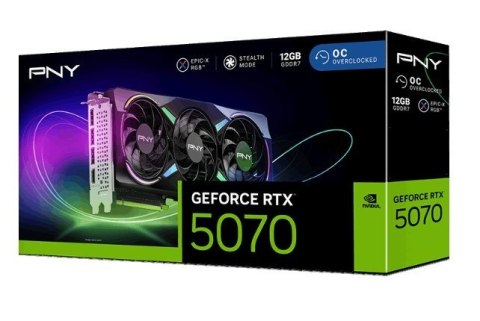 Karta graficzna GeForce RTX5070 OC ARGB 3F 12GB 192-bit 672GB s