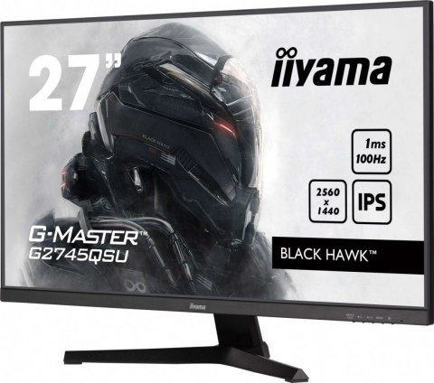 Monitor 27 cali G2745QSU-B2 IPS QHD 100Hz 1ms 2xUSB 300cd