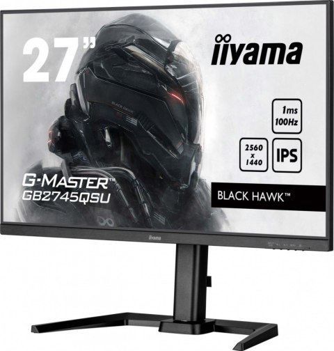 Monitor 27 cali GB2745QSU-B2 IPS QHD 100Hz 1ms 2xUSB 300cd