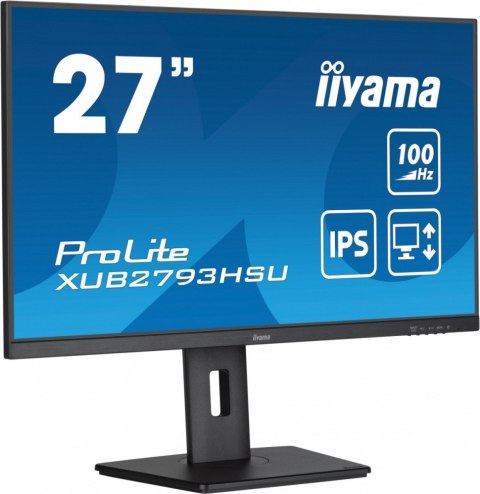 Monitor 27 cali XUB2793HSU-B7 IPS.HDMI.DP.2x2W.USBx2 300cd