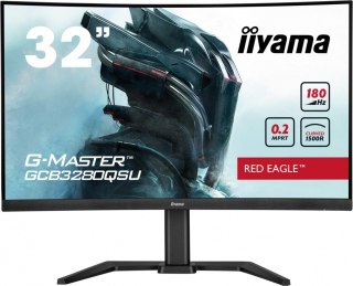 Monitor 32 cale GCB3280QSU-B2 VA QHD 180Hz 1500R 0.2ms 4xUSB 350cd