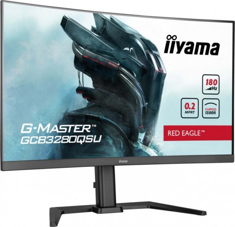 Monitor 32 cale GCB3280QSU-B2 VA QHD 180Hz 1500R 0.2ms 4xUSB 350cd