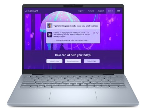 Laptop Dell 14 Plus DB14250 Win11Pro Ultra 9 288V/32GB/1TB/14.0 2.5K/Arc/FgrPr/WLAN + BT/Backlit Kb/4 Cell/3Y ProSupport