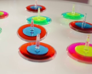 Magiczny spinner Lawa sztorm 12 sztuk DISPLAY