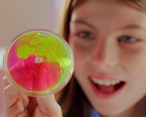 Magiczny spinner Lawa sztorm 12 sztuk DISPLAY