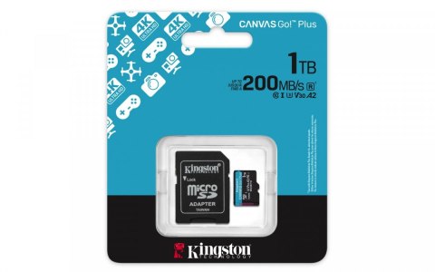 Karta microSD 1TB CanvasGo! Plus 200MB/s A2 U3 V30 + adapter