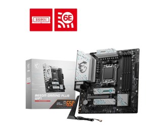 Płyta główna B650M GAMING PLUS WIFI AM5 4DDR5 HDMI DP mATX