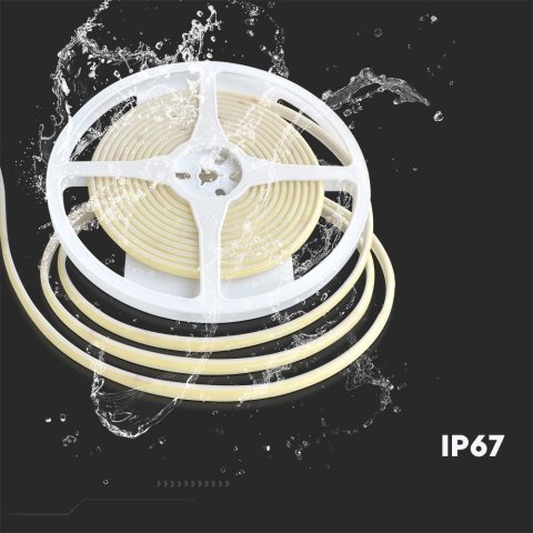Taśma LED V-TAC Bezpunktowa COB 320LED 24V IP67 10W/m VT-COB 320 4000K 900lm