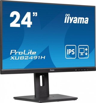 Monitor 24 cale XUB2491H-B1 IPS, HDMI, DP, 2x2W, HAS, Pivot
