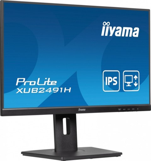 Monitor 24 cale XUB2491H-B1 IPS, HDMI, DP, 2x2W, HAS, Pivot