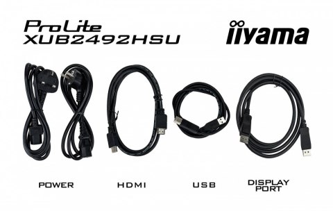 Monitor 23.8 cala XUB2492HSU-W6 IPS HDMI DP 100Hz SLIM HAS(150mm) 4xUSB