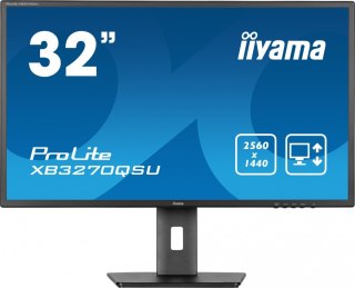 Monitor 32 cale XB3270QSU-B1 IPS WQHD HDMI DP 100Hz 250cd 3ms 2x2W  3xUSB(3.2) FlickerFree VESA HAS(150mm)