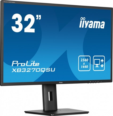 Monitor 32 cale XB3270QSU-B1 IPS WQHD HDMI DP 100Hz 250cd 3ms 2x2W  3xUSB(3.2) FlickerFree VESA HAS(150mm)