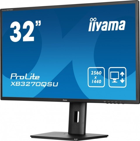 Monitor 32 cale XB3270QSU-B1 IPS WQHD HDMI DP 100Hz 250cd 3ms 2x2W  3xUSB(3.2) FlickerFree VESA HAS(150mm)