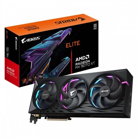 Karta graficzna Radeon RX 9070 XT AORUS ELITE 16GB GDDR6 256bit DP HDMI