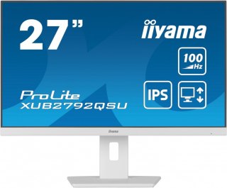 Monitor 27 cali ProLite XUB2792QSU-W6 IPS QHD HAS(150mm) 100Hz 4xUSB3.2 SLIM
